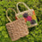 Hand Made Flower Power Tote Purse