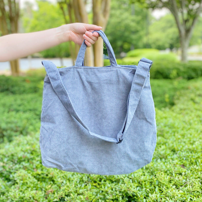 Everyday Corduroy Crossbody Tote Purse