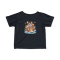 Noah's Ark Animals Infant Tee, Cute Boat of Jungle Friends