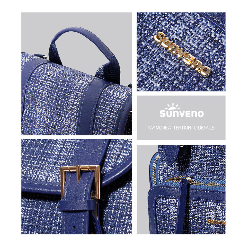 Tweed Diaper Backpack
