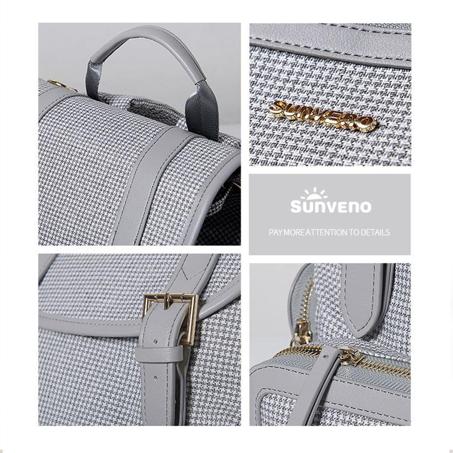 Tweed Diaper Backpack