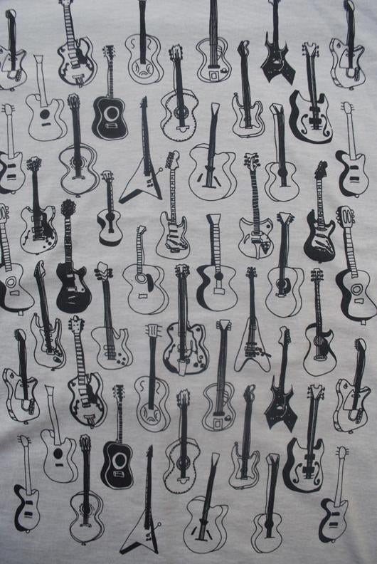 Guitars Pattern Heather Stone