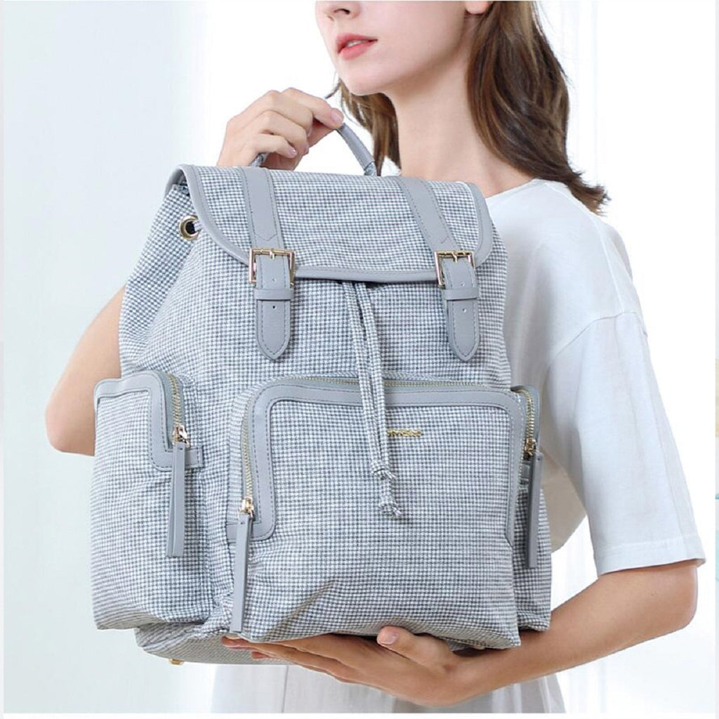 Tweed Diaper Backpack
