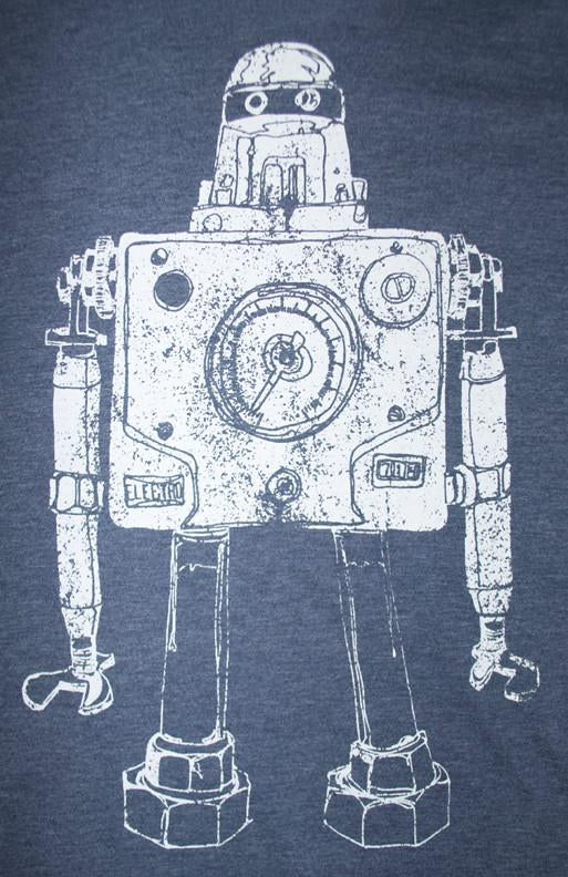 Mr Roboto Heather Navy