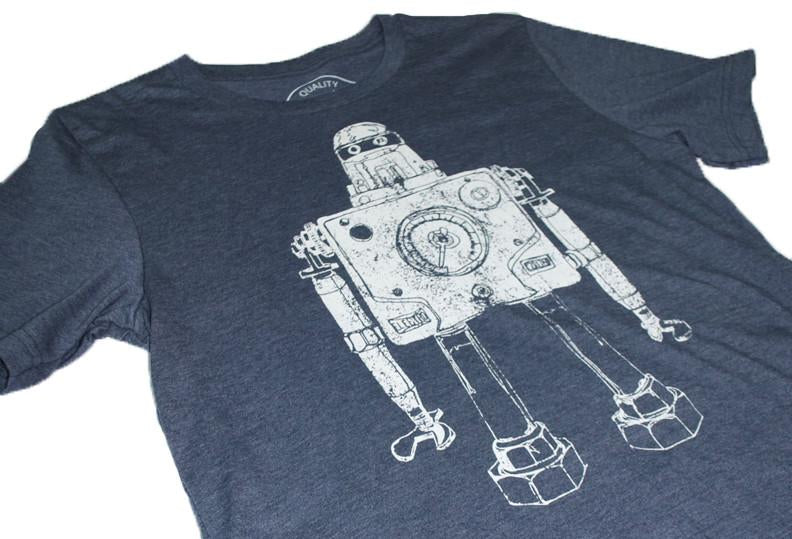 Mr Roboto Heather Navy