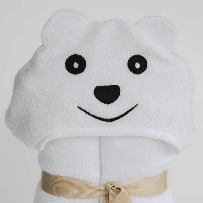 Bamboo Rayon Bear Hooded Turkish Towel: Little Kid 2T-5T