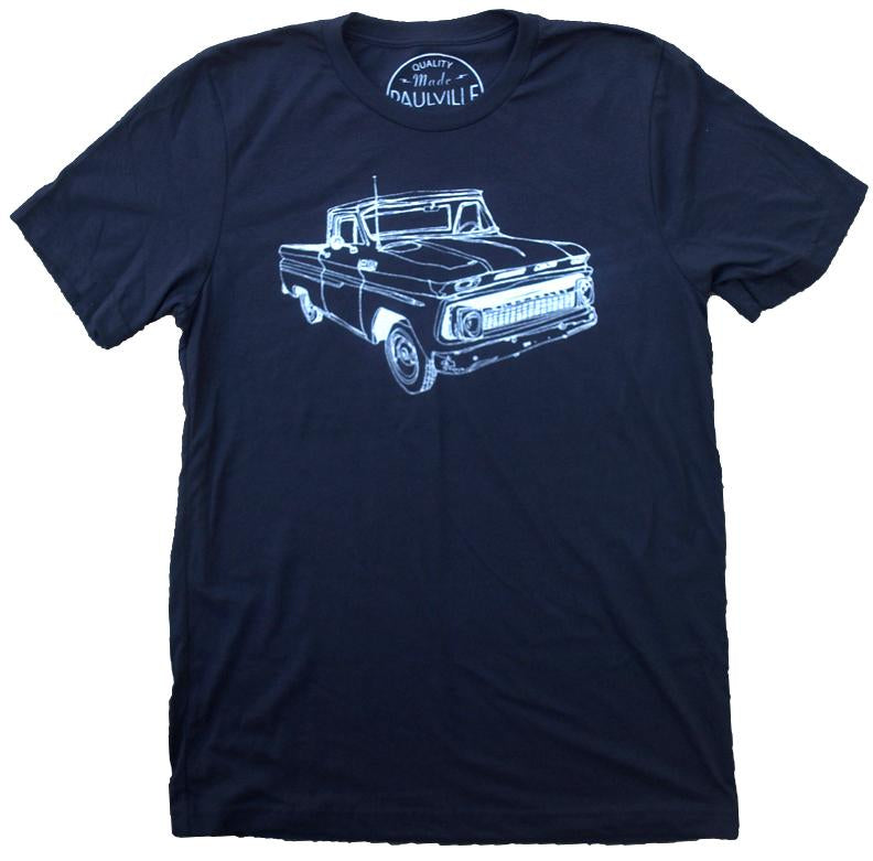 Old Chevy Truck Dark Grey T-Shirt