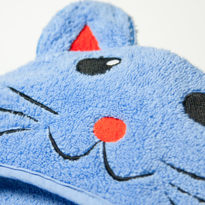 Cat Hooded Cotton Turkish Towel: Baby 0-24 Months
