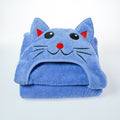 Cat Hooded Cotton Turkish Towel: Little Kid 2T-5T
