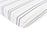 Grey Stripe Cotton Muslin Crib Sheet