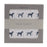 Dalmatian Cotton Muslin Crib Sheet