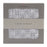 Glacier Grey Plaid Cotton Muslin Crib Sheet
