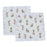 Powder Pink Bunnies Bamboo Newcastle Blankie