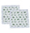 Granite Green Dinosaurs Cotton Newcastle Blankie 2PK