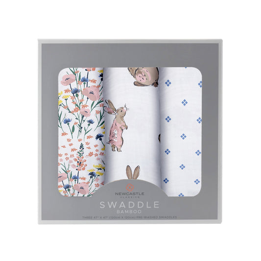 Wildflowers Bamboo Swaddles