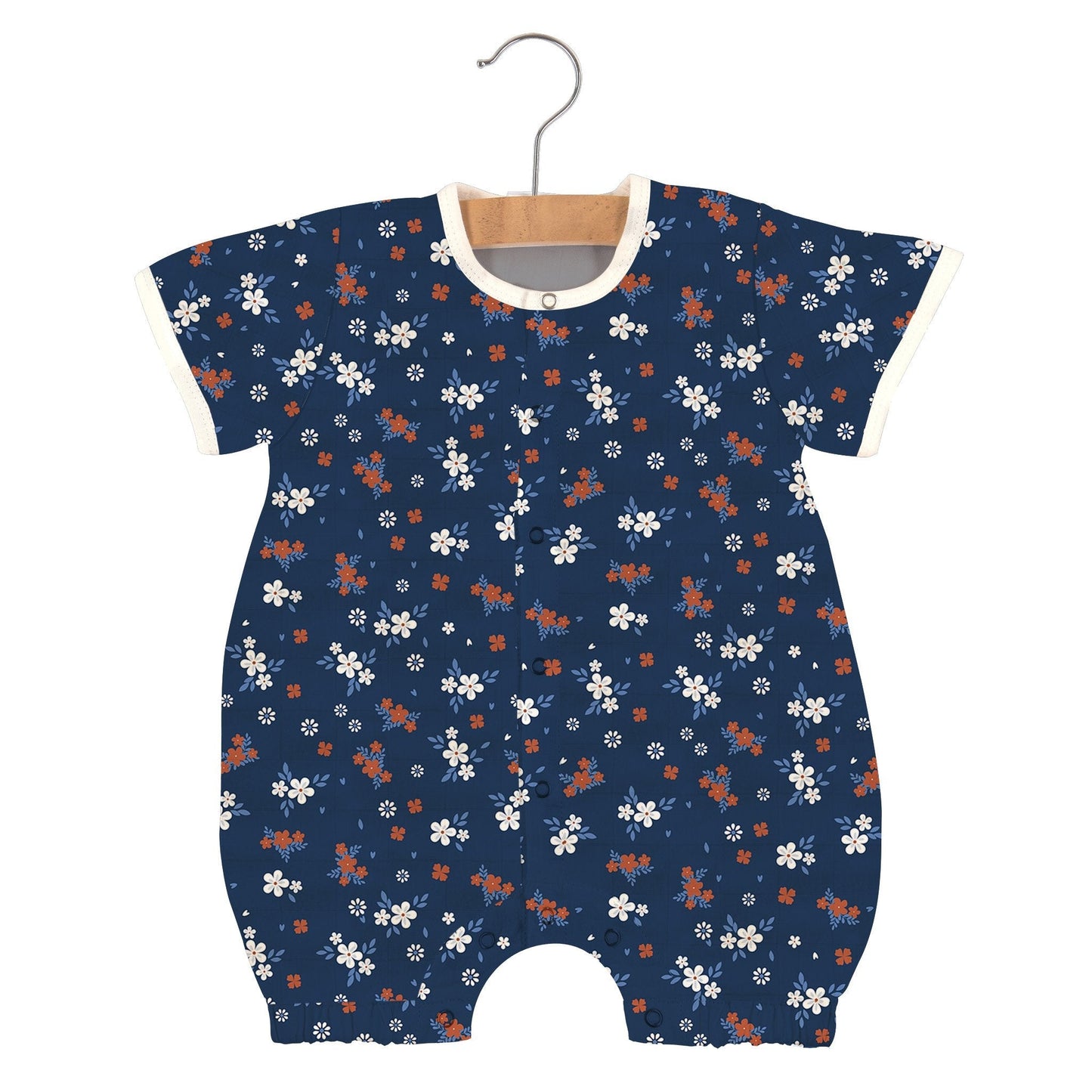 Floral Bamboo Mini Romper