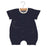  Natural bamboo muslin mini romper