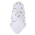 Forest Friends Cotton Hooded Towel and Washcloth Set