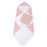 Pink Pearl Polka Dot Hooded Towel and Washcloth Set