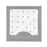 Periwinkle Diamond Polka Dot Bamboo Hooded Towel and Washcloth Set