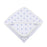 Periwinkle Diamond Polka Dot Bamboo Hooded Towel and Washcloth Set