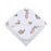 Powder Pink Bunnies Bamboo Hooded Towel and Washcloth Set