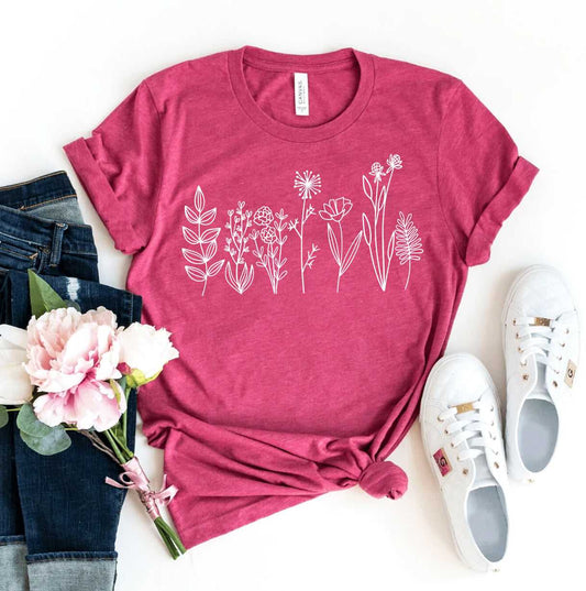 Wildflowers graphic T-Shirt