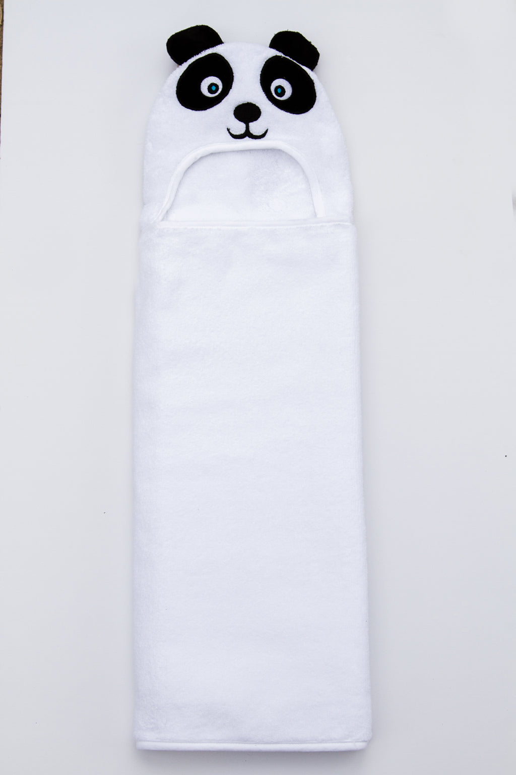 Panda Hooded Cotton Turkish Towel: Little Kid 2T-5T