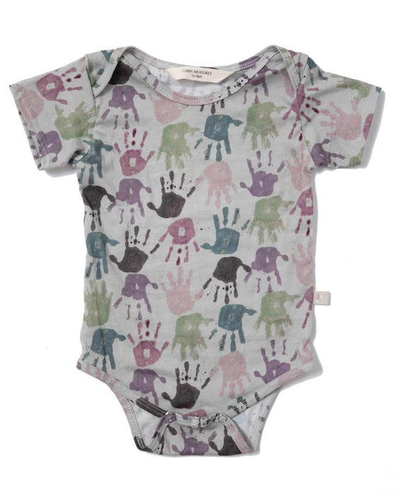 Organic Cotton Onesie / HANDPRINTS