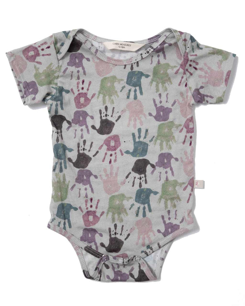 Organic Cotton Onesie / HANDPRINTS