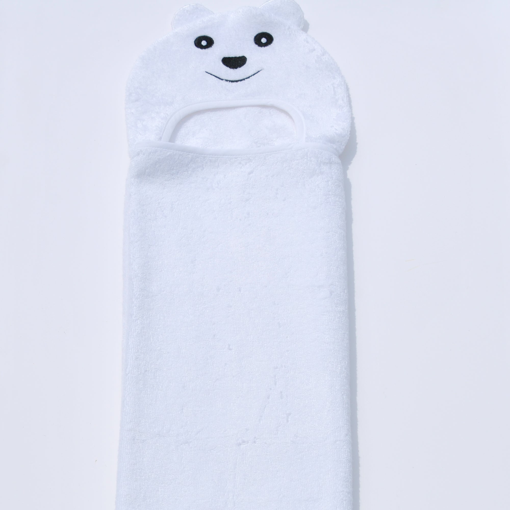 Bamboo Rayon Bear Hooded Turkish Towel: Little Kid 2T-5T