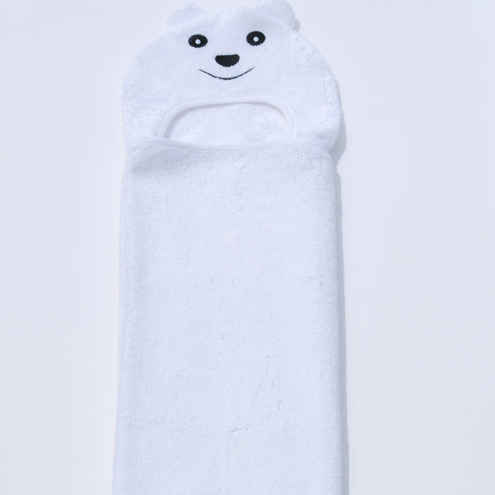 Bamboo Rayon Bear Hooded Turkish Towel: Little Kid 2T-5T