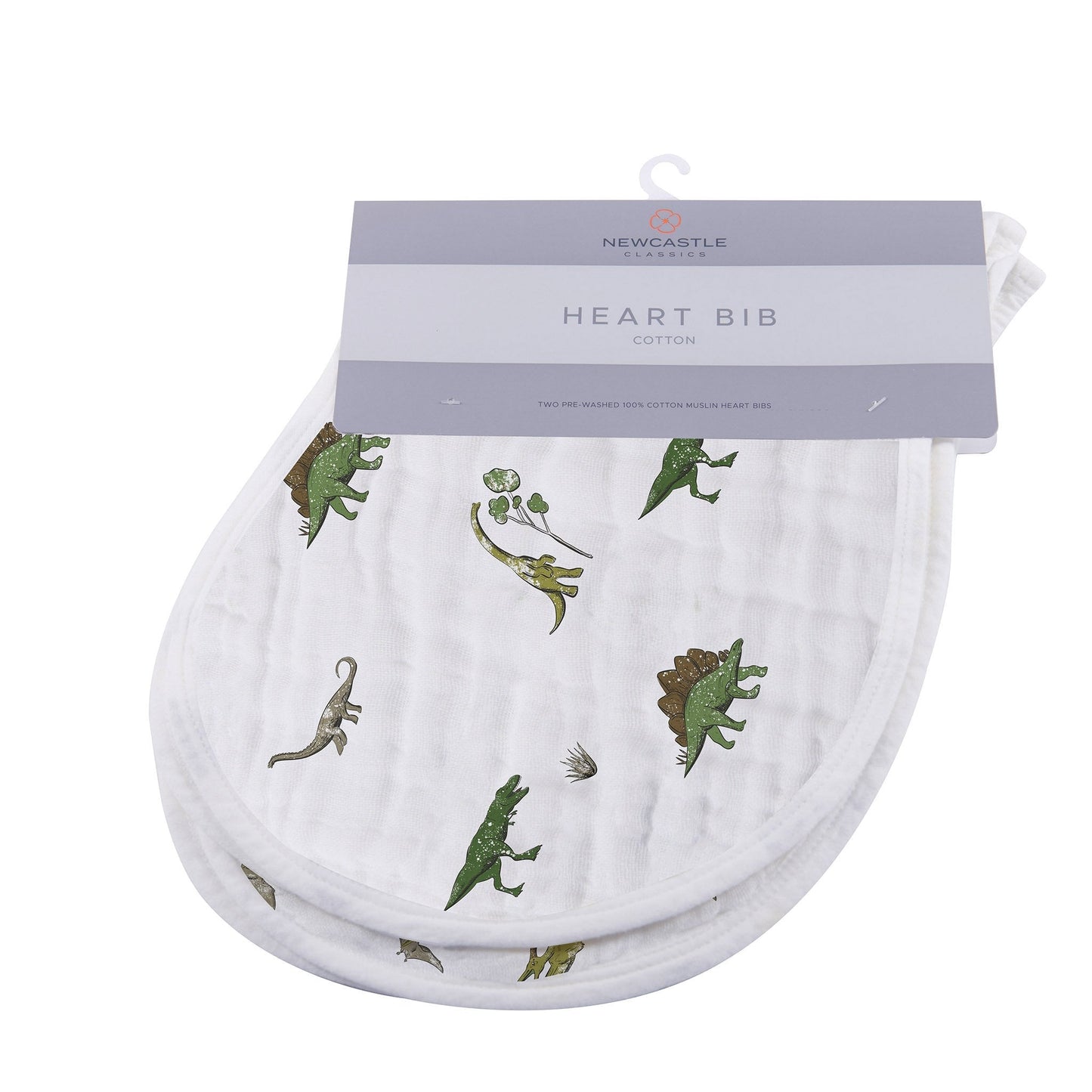 Easy care dinosaur bibs, burp cloth