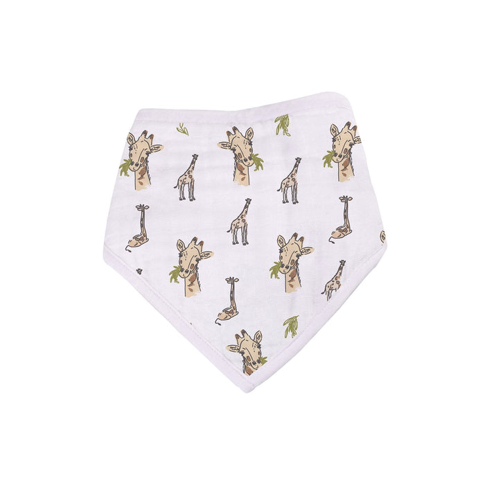 On the Savannah Bamboo Bandana Bibs 4PK