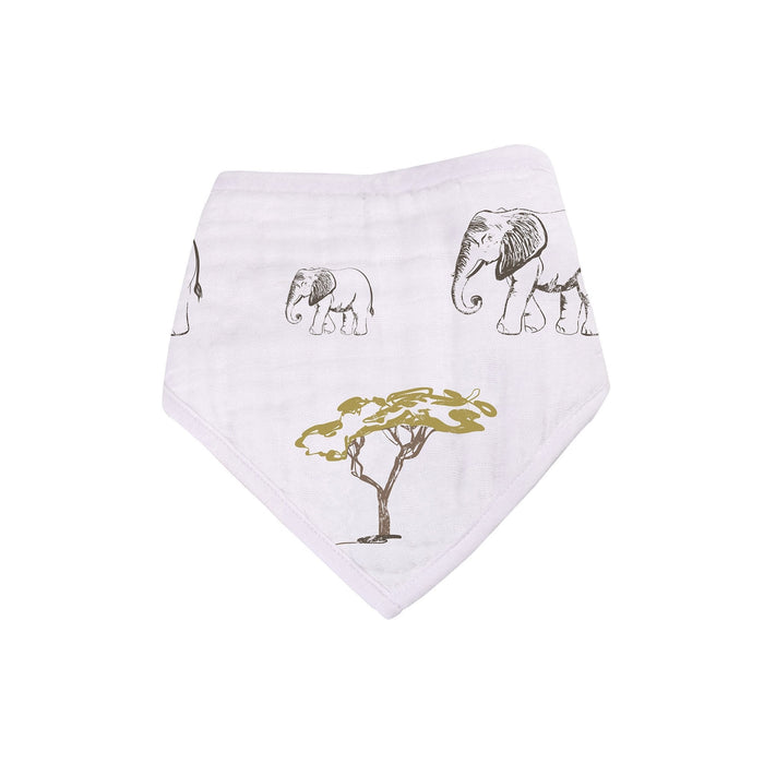 On the Savannah Bamboo Bandana Bibs 4PK